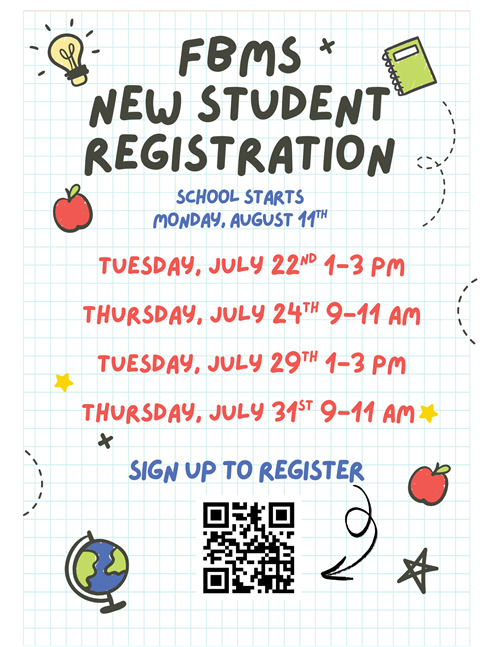  New student registration 